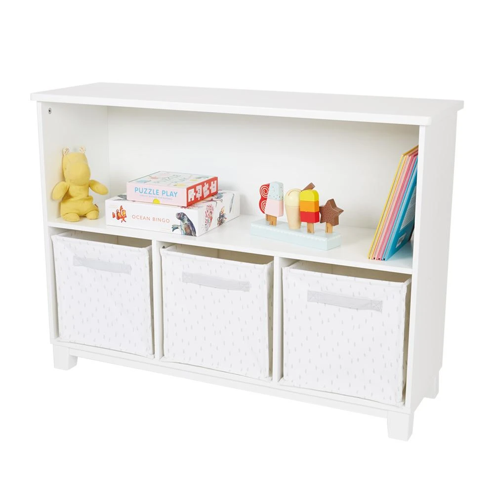 Blake Storage Shelf Unit, White 11 Blake Storage Shelf Unit, White - Image 9