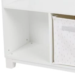 Blake Storage Shelf Unit, White 16 Blake Storage Shelf Unit, White -Great Little Trading Co l4998 5