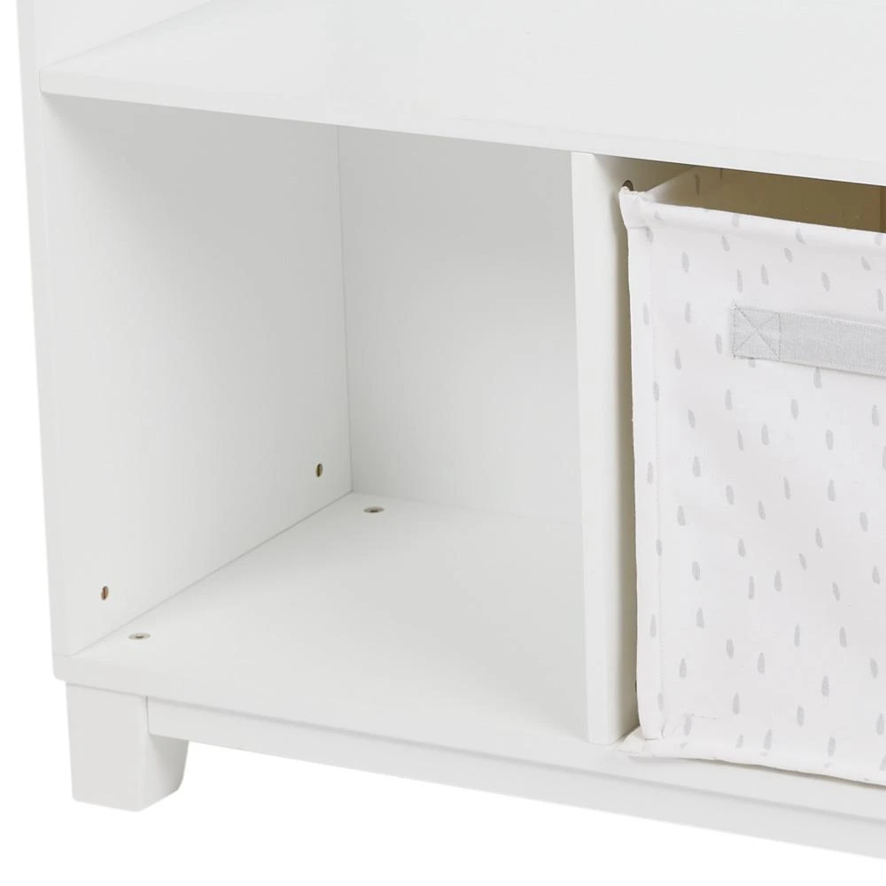 Blake Storage Shelf Unit, White 8 Blake Storage Shelf Unit, White - Image 6