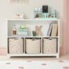 Blake Storage Shelf Unit, White 1 Blake Storage Shelf Unit, White -Great Little Trading Co l4998 8