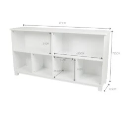 Blake Long Storage Shelf Unit, White -Great Little Trading Co l4999 7