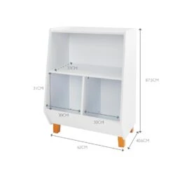 Bridie Bookshelf With Toy Storage 8 Bridie Bookshelf With Toy Storage -Great Little Trading Co l5014 6