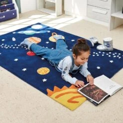 Space Explorer Rug, 180 X 120 (cm) -Great Little Trading Co l5032lar 4