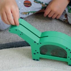 Animal Money Box, Hungry Dinosaur -Great Little Trading Co l5033 5