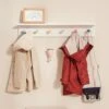 Wooden Peg Rail & Shelf, Colour Pop 2 Wooden Peg Rail & Shelf, Colour Pop -Great Little Trading Co l5115 1