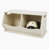 Double Stacking Wooden Toy Storage Trunk, Oatmeal -Great Little Trading Co l5122 1