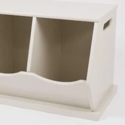 Triple Stacking Wooden Toy Storage Trunk, Oatmeal -Great Little Trading Co l5123 6