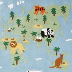 Around The World Rug, 180 X 120 (cm) -Great Little Trading Co l5144 7