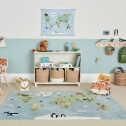 Around The World Rug, 180 X 120 (cm) -Great Little Trading Co l5144lar 5