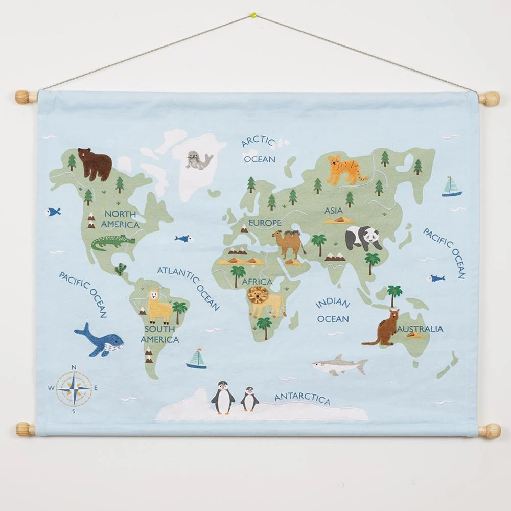 Wall Hanging, Around The World 5 Wall Hanging, Around The World - Image 3