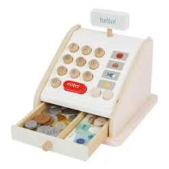 Wooden Till, Shell Pink -Great Little Trading Co l5178 20