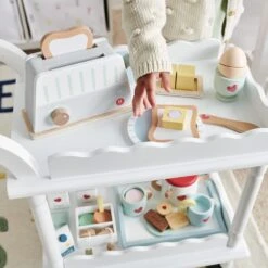 Wooden Toy Breakfast Set -Great Little Trading Co l5186 7