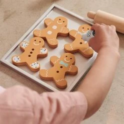 Wooden Gingerbread Toy Baking Set -Great Little Trading Co l5188 2