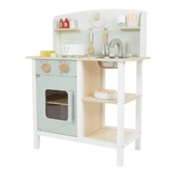 Let's Bake Wooden Play Kitchen Set, Mint 21 Let's Bake Wooden Play Kitchen Set, Mint -Great Little Trading Co l5190 20 cce1affd 356b 4d66 ad53 dbf7b6e71edf