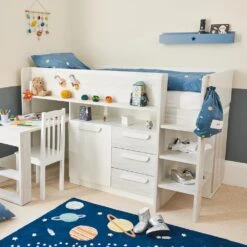 Star Book Ledge Wall Shelf, Galaxy Blue 10 Star Book Ledge Wall Shelf, Galaxy Blue -Great Little Trading Co l5206 5