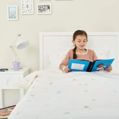 Lulworth Single Bed, White -Great Little Trading Co l5229 5