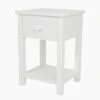 Lulworth Bedside Table, White -Great Little Trading Co l5236 1