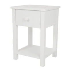 Lulworth Bedside Table, White -Great Little Trading Co l5236 20