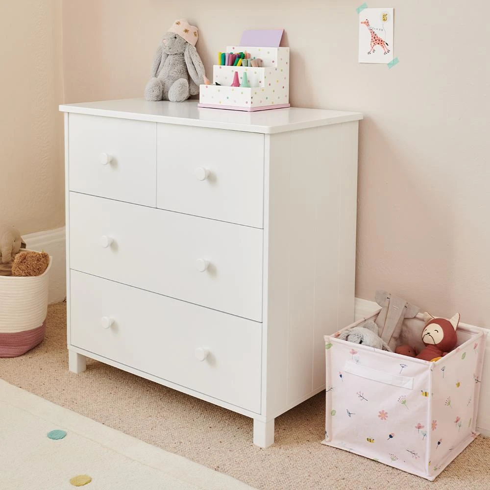 Lulworth Chest Of Drawers, White 4 Lulworth Chest Of Drawers, White - Image 2