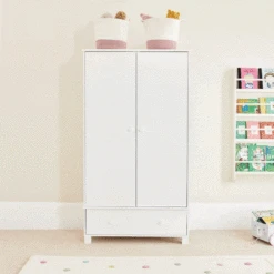 Lulworth Wardrobe, White -Great Little Trading Co l5239 5