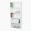 Crompton Tall Bookcase In White -Great Little Trading Co l5245 1