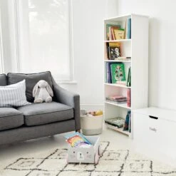 Crompton Tall Bookcase In White 14 Crompton Tall Bookcase In White -Great Little Trading Co l5245 5