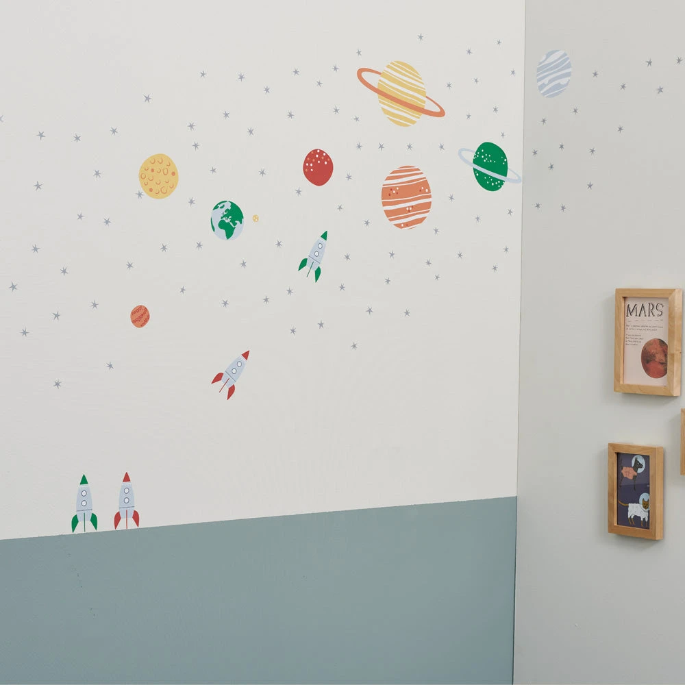 Children's Wall Stickers, Space Explorer 4 Children's Wall Stickers, Space Explorer - Image 2