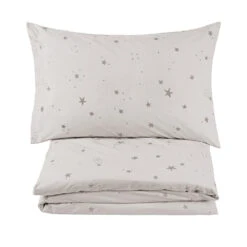 Grey Scattered Stars Bedding Set, Single 15 Grey Scattered Stars Bedding Set, Single -Great Little Trading Co l5272 20