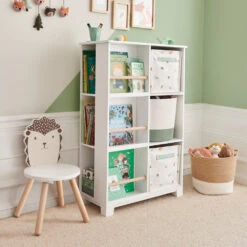 Wonderland Bookcase & Storage, White -Great Little Trading Co l5291 10