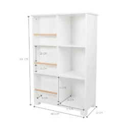 Wonderland Bookcase & Storage, White -Great Little Trading Co l5291 11