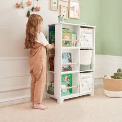 Wonderland Bookcase & Storage, White -Great Little Trading Co l5291 5