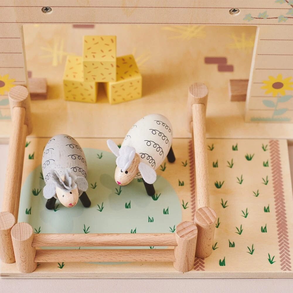 Play & Store Wooden Toy Farm Set 4 Play & Store Wooden Toy Farm Set - Image 2