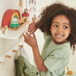 3-in-1 Wooden Rainbow Toy -Great Little Trading Co l5319 8