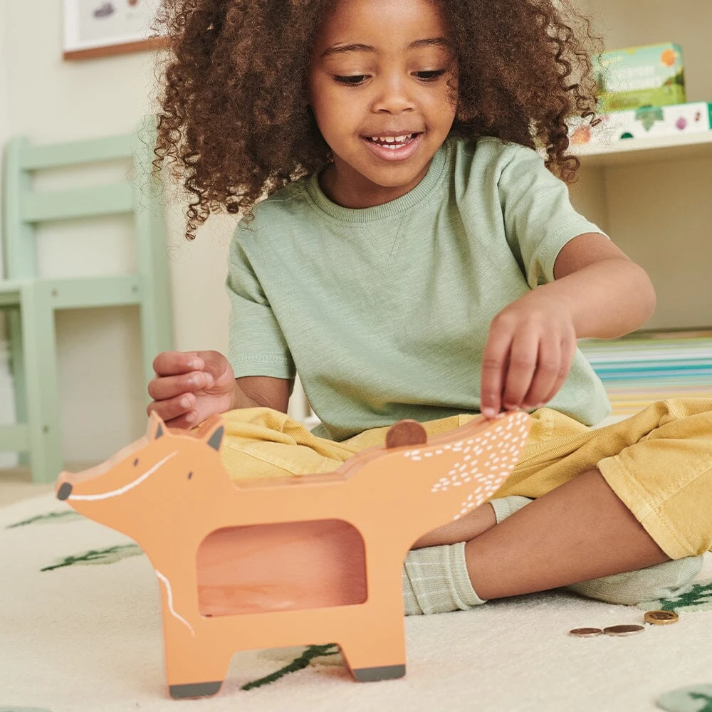 Animal Money Box, Fox 4 Animal Money Box, Fox - Image 2