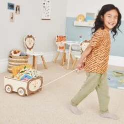 Animal Book Cart, Lion -Great Little Trading Co l5334 5