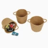 Mini Rope Storage Baskets, Natural (Set Of 3) -Great Little Trading Co l5339 1