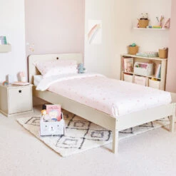 Star Bright Bedside Table, Oatmeal -Great Little Trading Co l5350 5