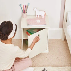 Star Bright Bedside Table, Oatmeal -Great Little Trading Co l5350 7