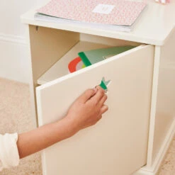 Star Bright Bedside Table, Oatmeal -Great Little Trading Co l5350 8