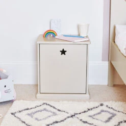 Star Bright Bedside Table, Oatmeal -Great Little Trading Co l5350 9