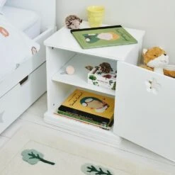 Star Bright Bedside Table, Bright White 12 Star Bright Bedside Table, Bright White -Great Little Trading Co l5353 4