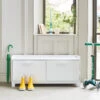 Blake Storage Bench, White -Great Little Trading Co l5357 2