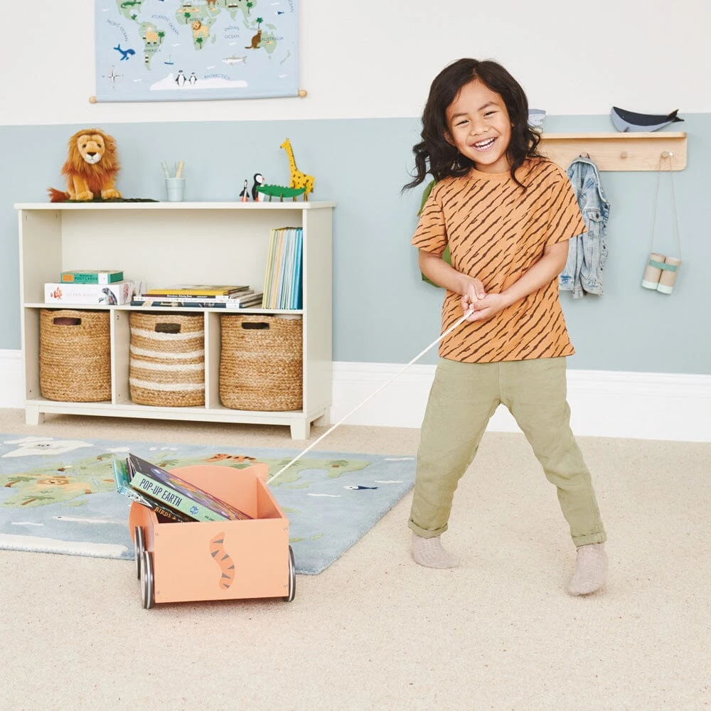 Animal Book Cart, Tiger 7 Animal Book Cart, Tiger - Image 5