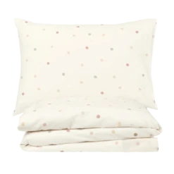 Pastel Spot Bedding Set, Toddler