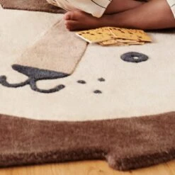 Children's Animal Rug, Lion -Great Little Trading Co l5445 5