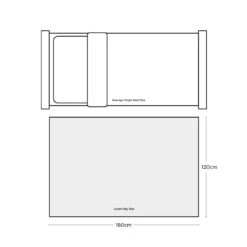 Pastel Spot Rug, 180 X 120 (cm) -Great Little Trading Co l5446lar 5