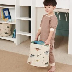 Woven Storage Basket, Dinosaur Explorer -Great Little Trading Co l5452 7