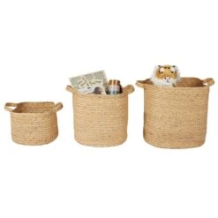 Water Hyacinth Baskets (Set Of 3) -Great Little Trading Co l5455 5 30e2460b cbc5 433c 89cd f4d37f443168