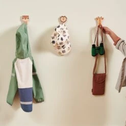 Animal Hooks, Safari 12 Animal Hooks, Safari -Great Little Trading Co l5460 5