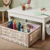 Aykasa Maxi Folding Crate, Coconut Milk -Great Little Trading Co l5471 2